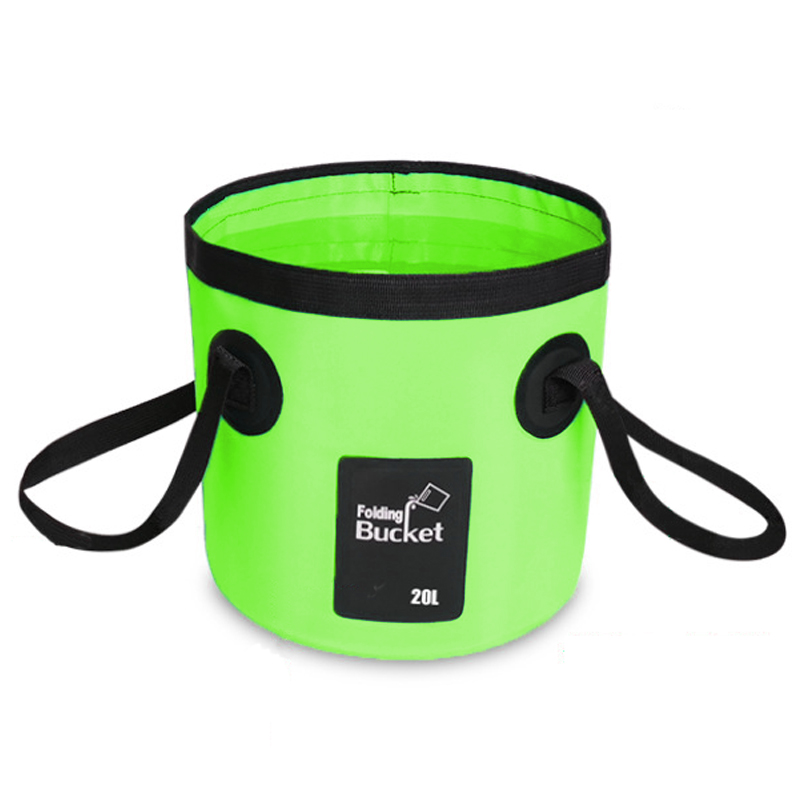 Collapsible Bucket Multifunctional Portable Collapsible Wash Basin Water Container waterproof fishing camping Folding bucket   SW9014